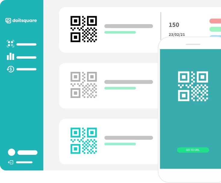 doitsquare qrcode backend mobile